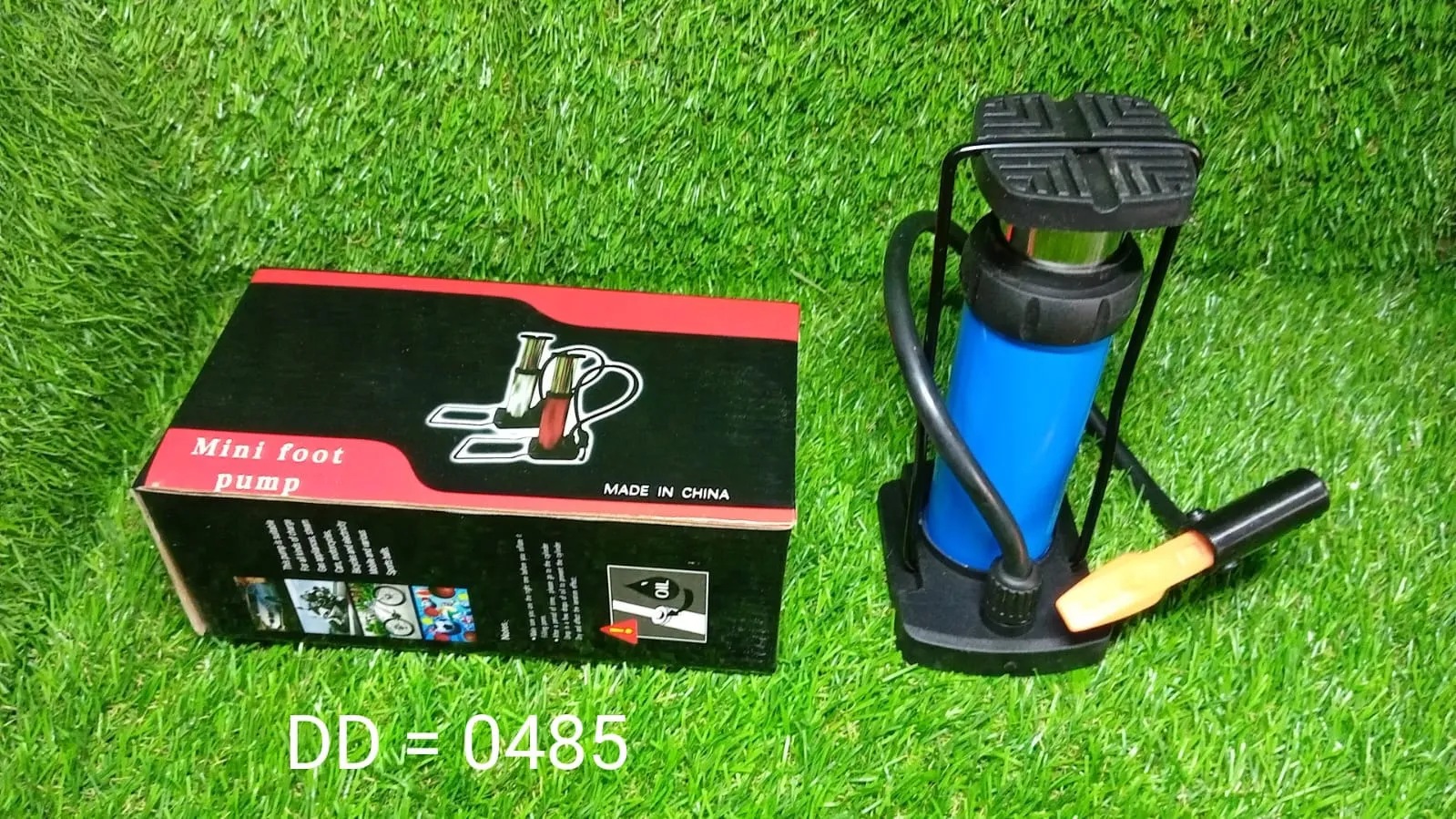 0485 Portable Mini Foot Pump for Bicycle,Bike and car