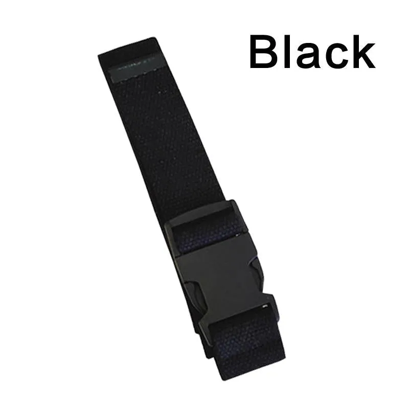 1PC Outdoors Casual Accessory Harajuku Canvas Belt Waist Belts Plastic Buckle Nylon Waistband