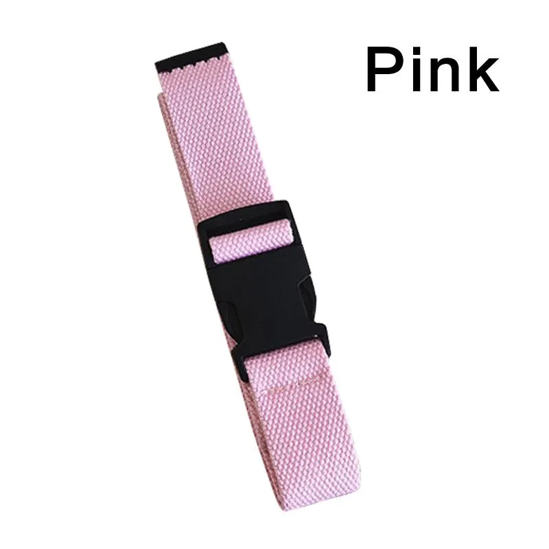 1PC Outdoors Casual Accessory Harajuku Canvas Belt Waist Belts Plastic Buckle Nylon Waistband