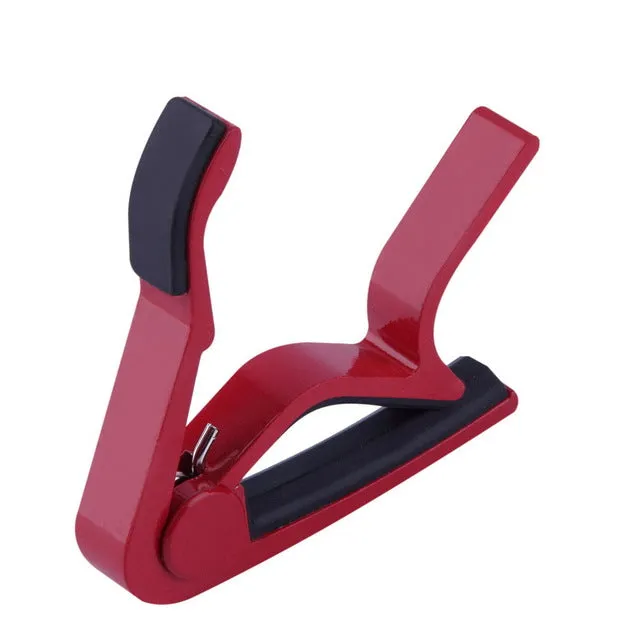 2016 Quick Change Guitar Jaw Capo Clamp for Electric and Acoustic Tuba Guitar Trigger Release Capo Guitar For Tone Adjusting