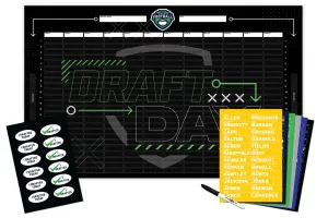 2024 ESPN Fantasy Football Draft Board Kit - 12, 10, 8 team