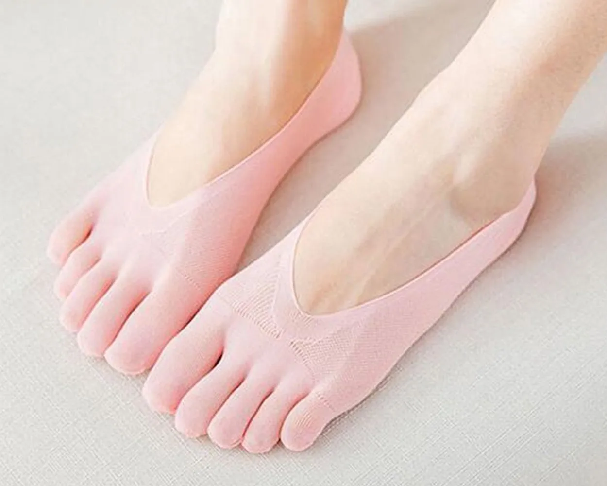 3 Pairs Thin Toe Socks for Women