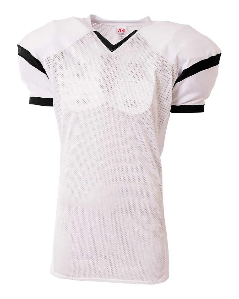 A4 NB4265 The Rollout Football Jersey - White Black