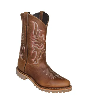 Abilene Men's 11” Tan Bison Round Toe Boot 6321