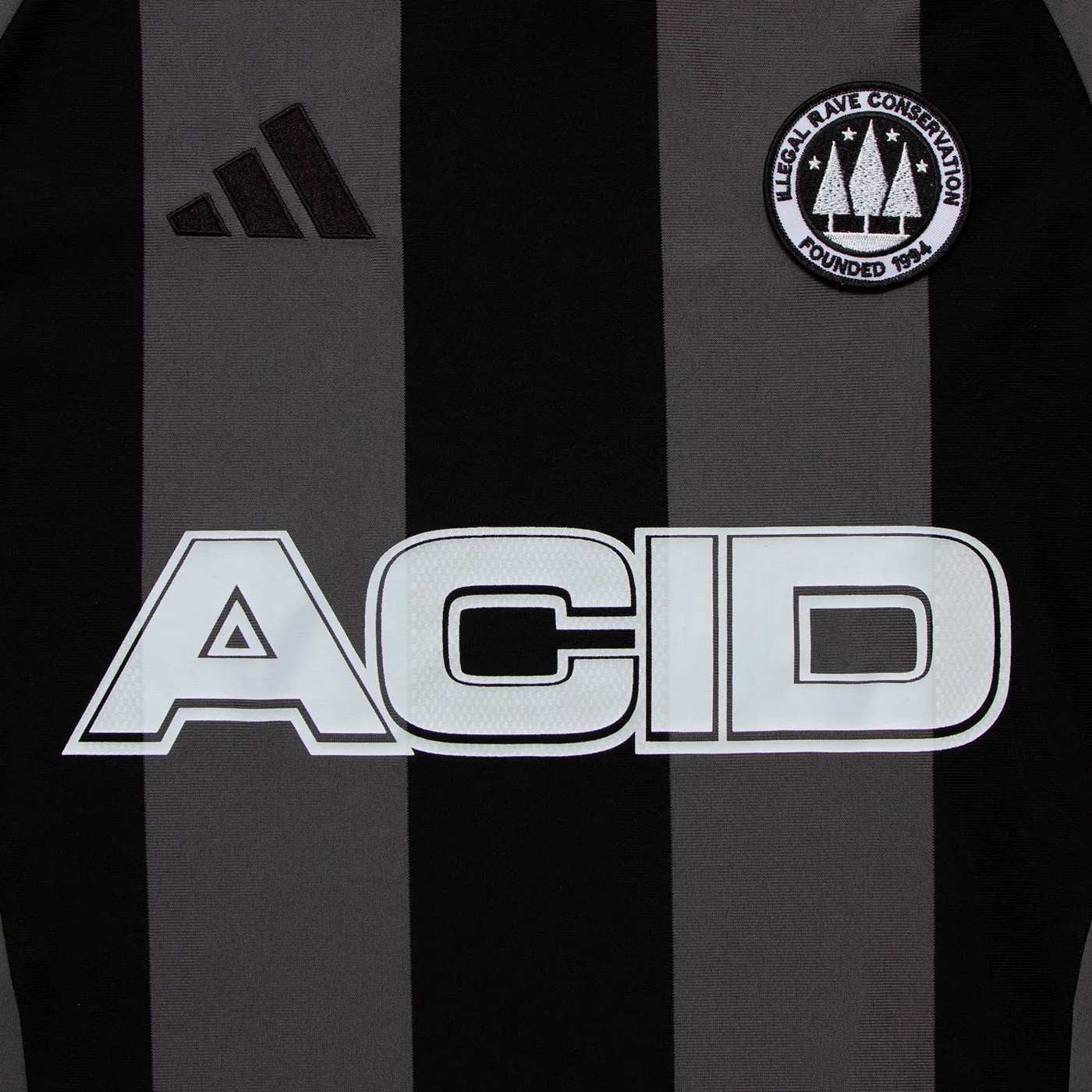 Acid FC Striped Club - Jersey - Grey/Black