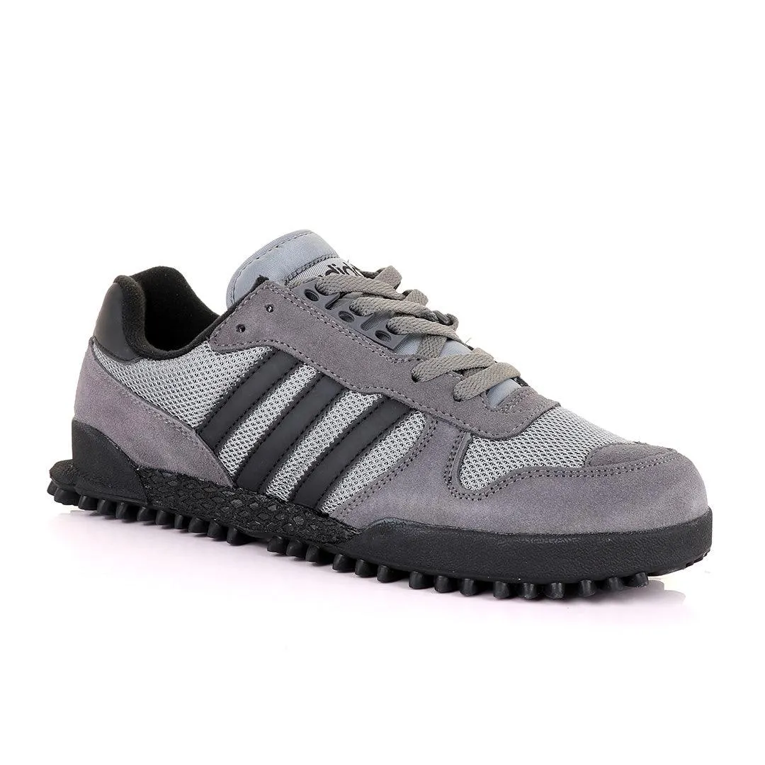 Ad Simplified Fabric Grey Sneakers