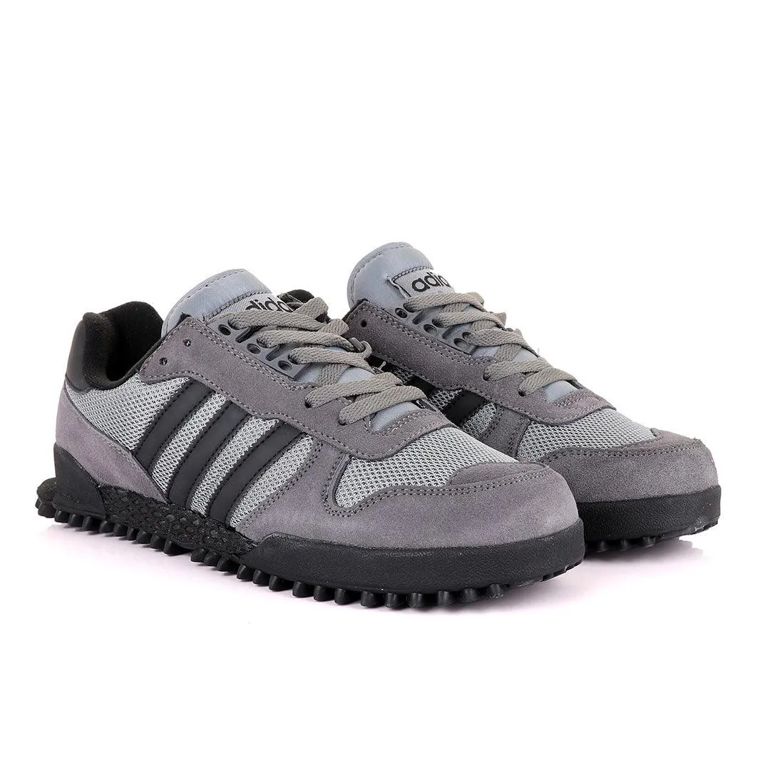 Ad Simplified Fabric Grey Sneakers