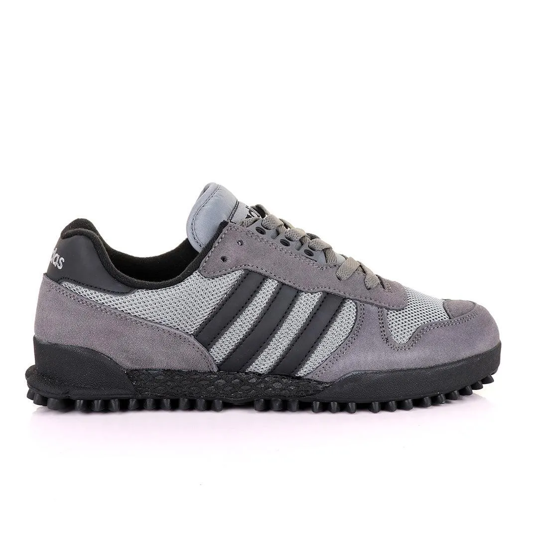 Ad Simplified Fabric Grey Sneakers