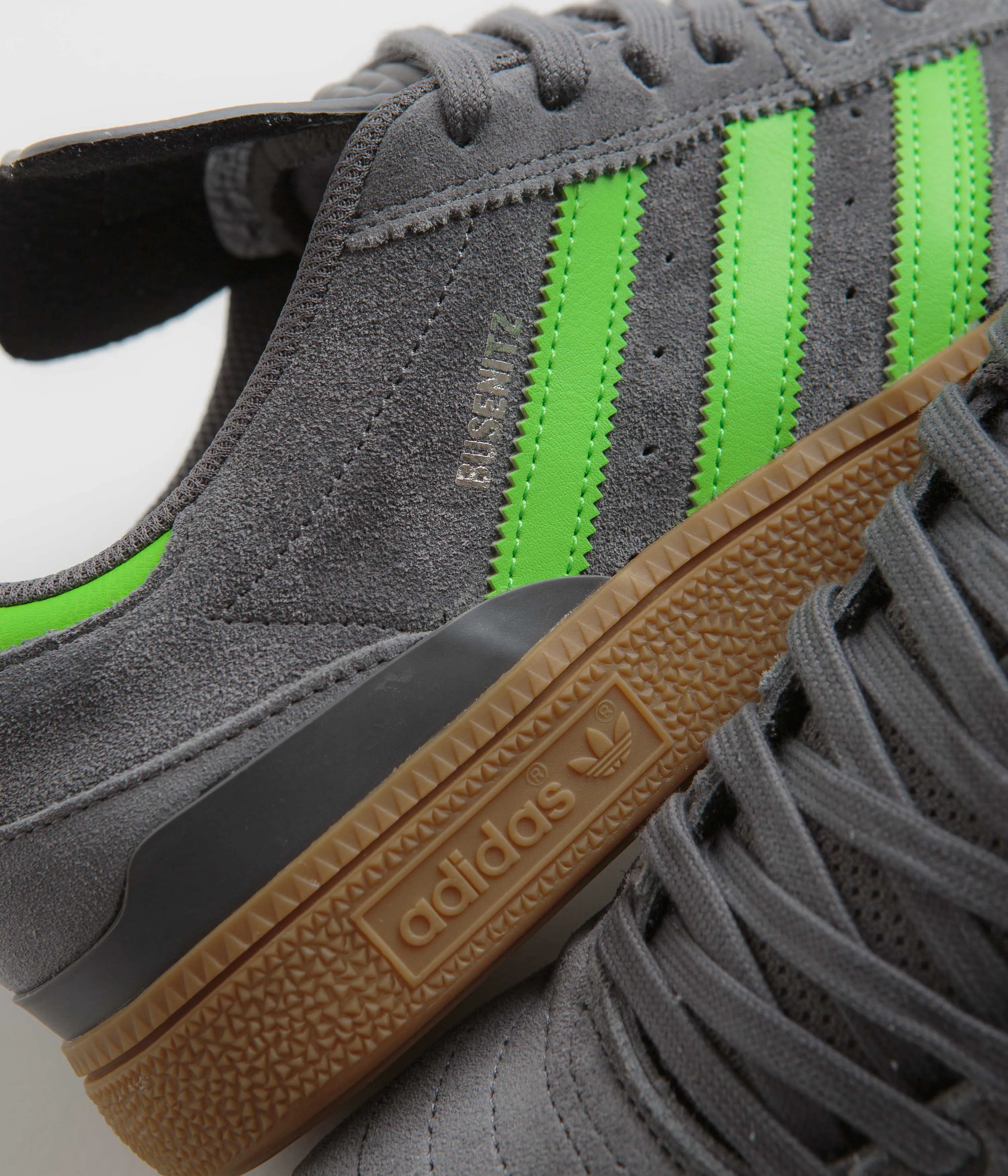 Adidas Busenitz Shoes - Grey Four / Lime / Gum4