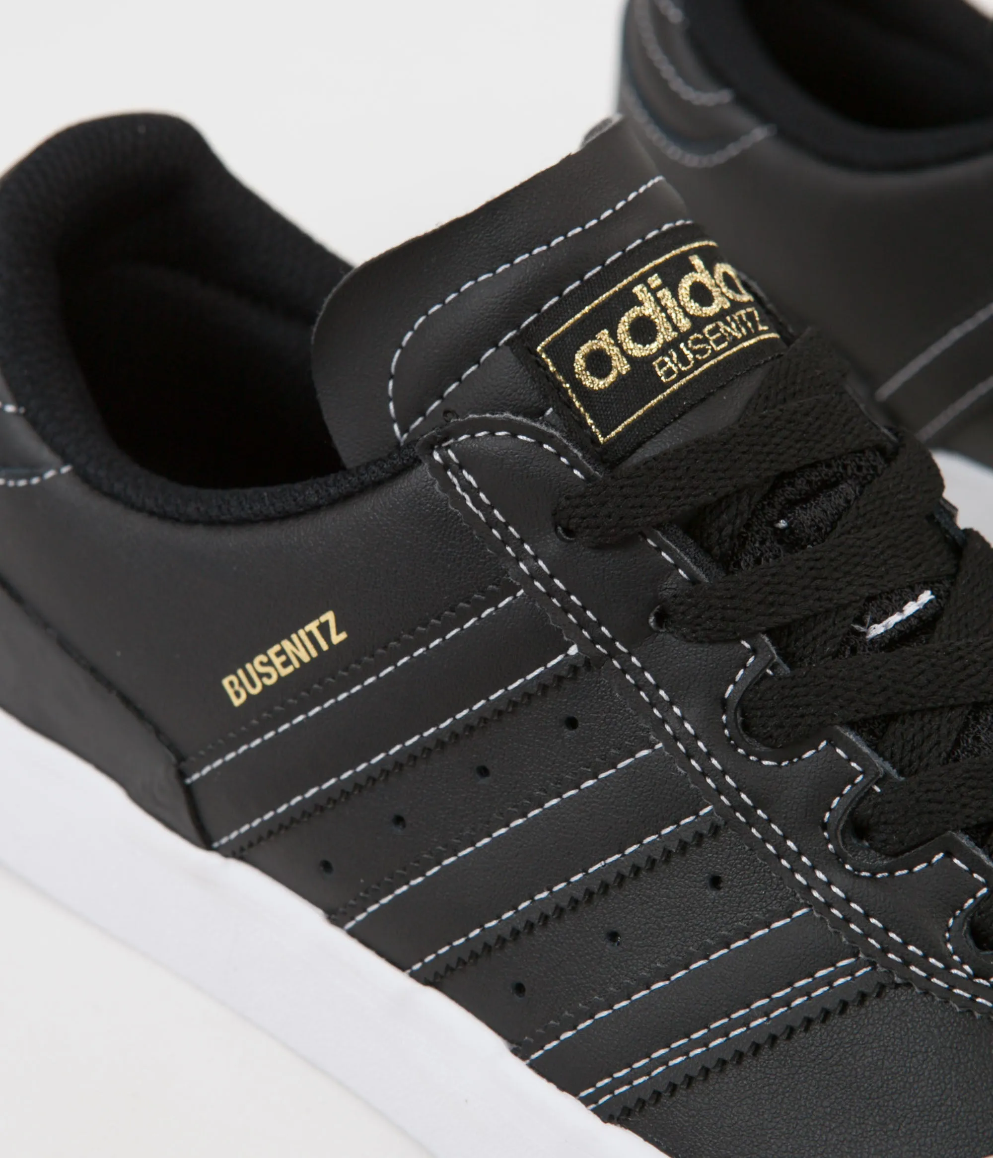 Adidas Busenitz Vulc Shoes - Core Black / Core Black / White