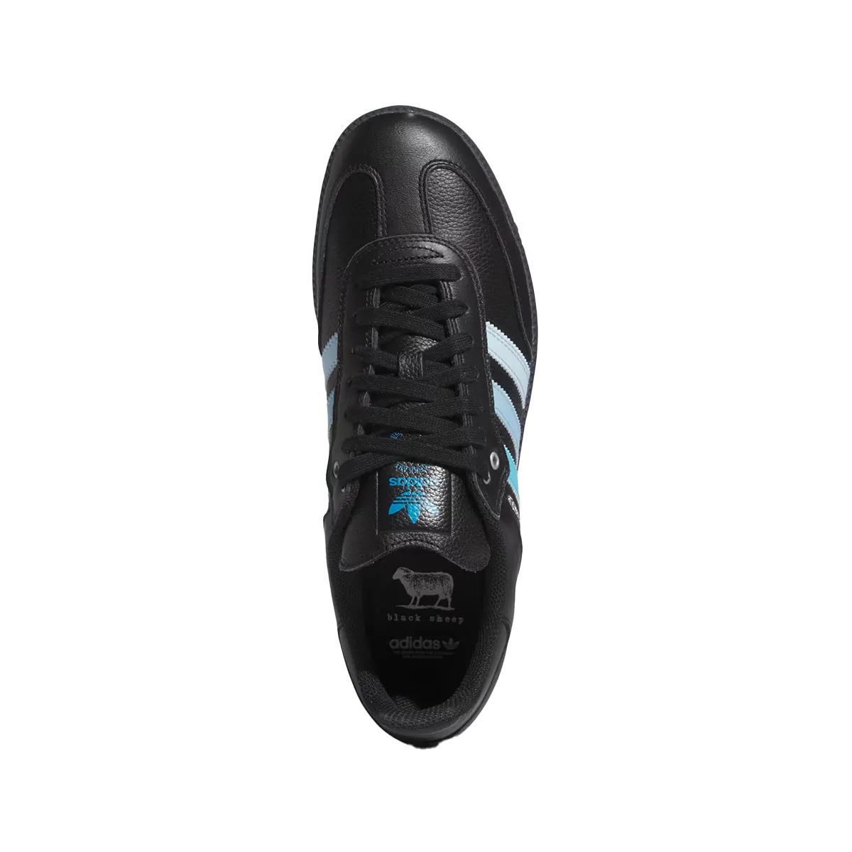 Adidas CLTFC x Black Sheep Samba ADV Shoes - Core Black / Cloud White / Ice Blue