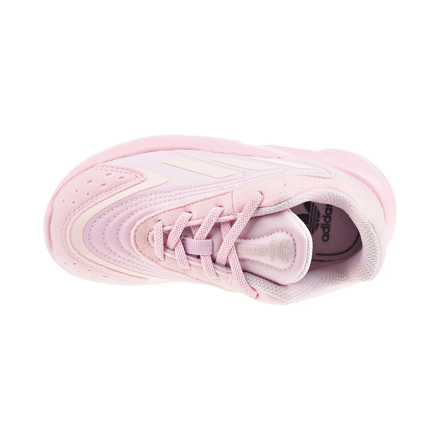 Adidas Ozelia EL C Little Kids' Shoes Clear Pink/Core Black