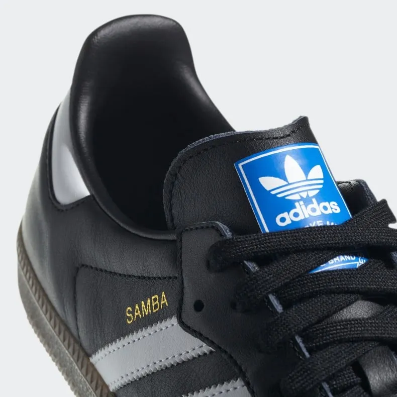 Adidas Skateboarding Samba ADV Skateboarding Shoes - Core Black / Cloud White / Gum5