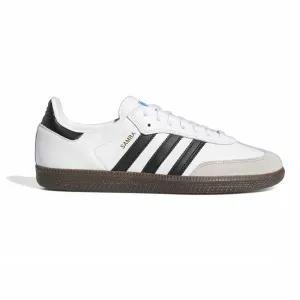 Adidas Skateboarding Samba ADV White Black Gum Skate Shoes