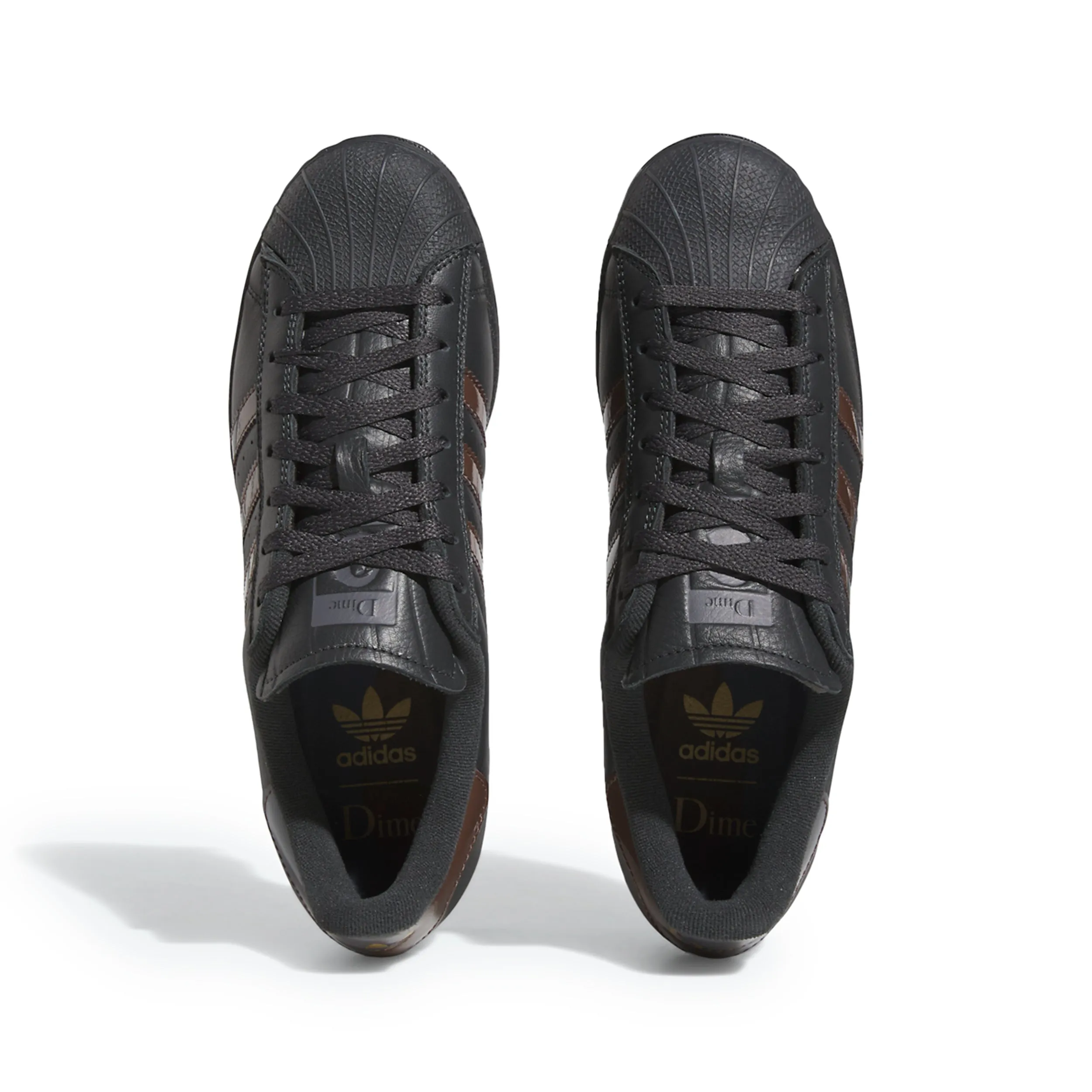 Adidas Superstar ADV - (Dime) Carbon Grey Five Brown