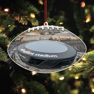 Allegiant Stadium- Las Vegas Raiders American Football Acrylic Hanging Decorations Christmas Gifts Christmas Tree Ornaments