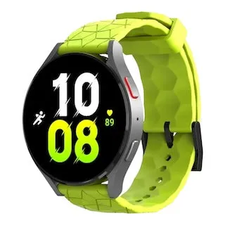 Amazfit 22mm Range compatible Silicone Football Pattern Watch Straps