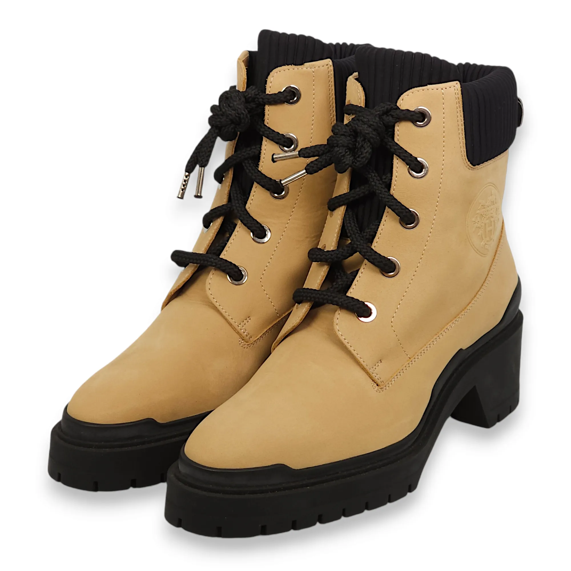 Ankle 39.5 Naturel Boots in Nubuck