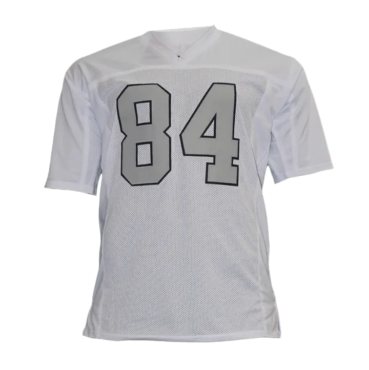 Antonio Brown Autographed Pro Style Football Jersey White/Grey (JSA)