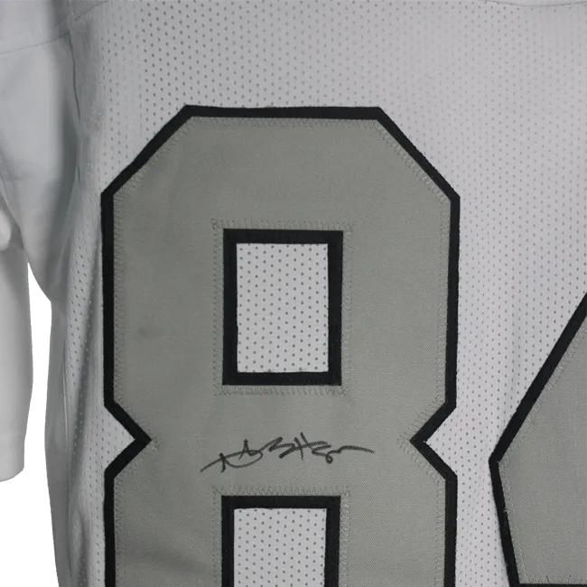 Antonio Brown Autographed Pro Style Football Jersey White/Grey (JSA)