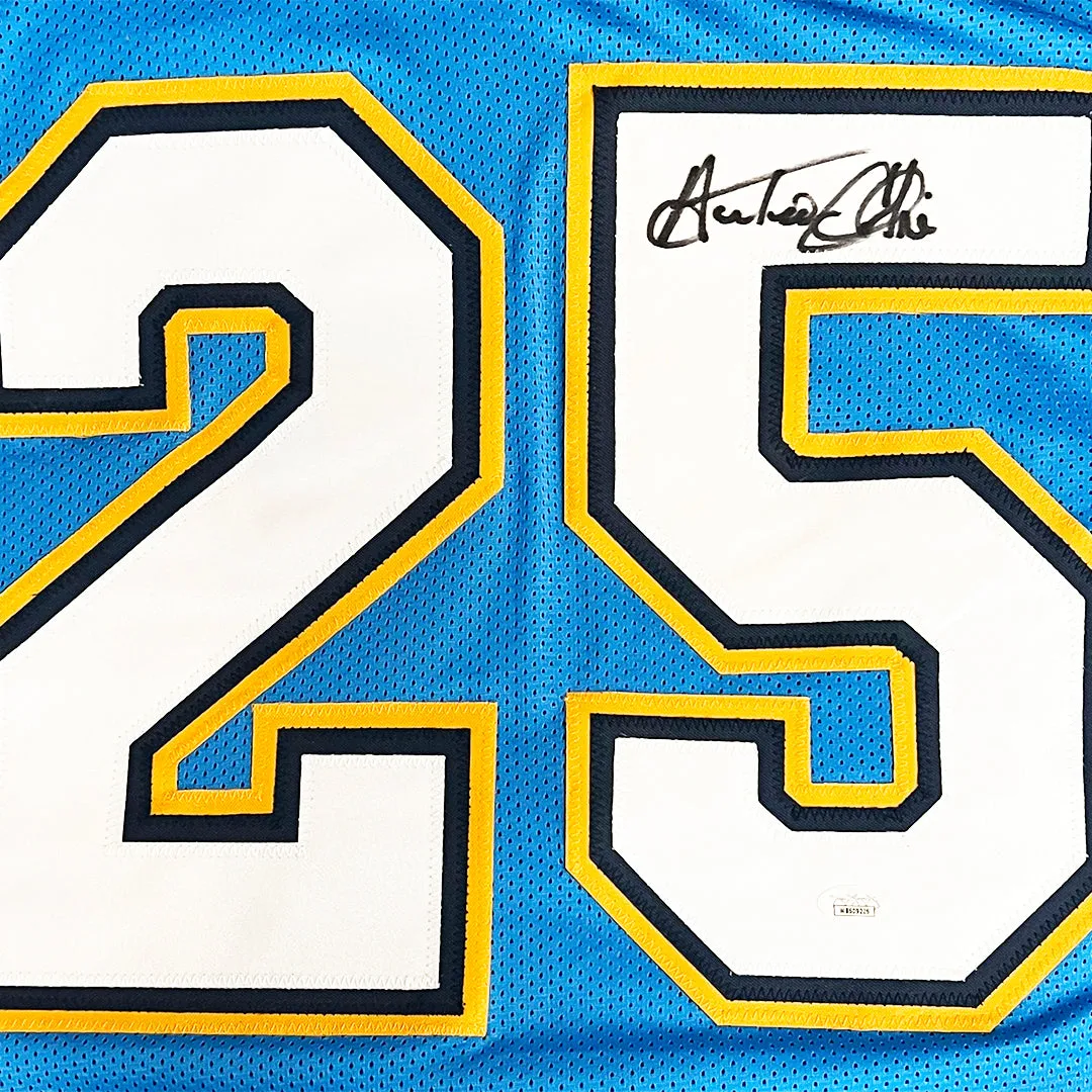 Antonio Cromartie Signed Los Angeles Light Blue Football Jersey (JSA)