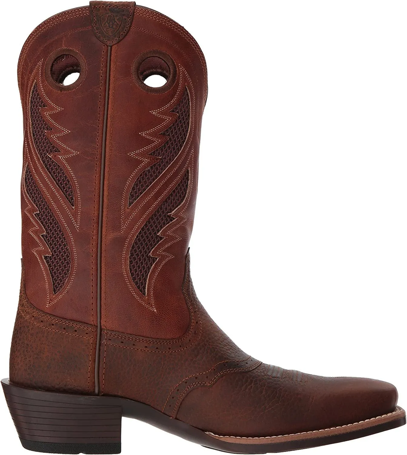 Ariat Men's Venttek Ultra Narrow Square Toe Western Boot, Brown