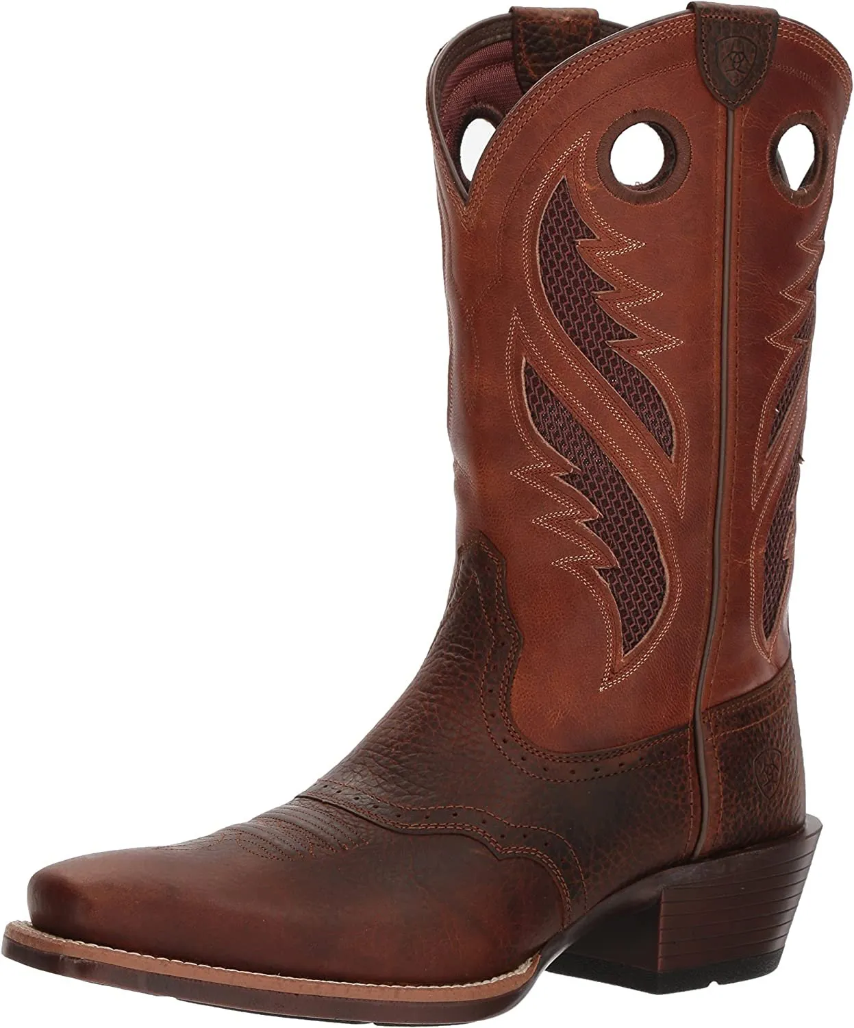 Ariat Men's Venttek Ultra Narrow Square Toe Western Boot, Brown