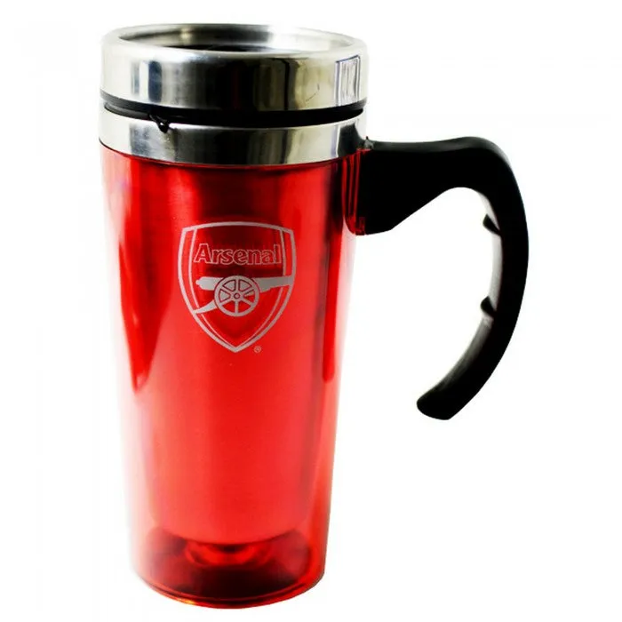 Arsenal FC Official Aluminium Football Travel Mug