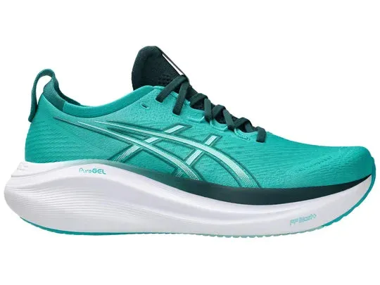 Asics | Gel-Nimbus 27 | Men's | Wave Teal/Saxon Green