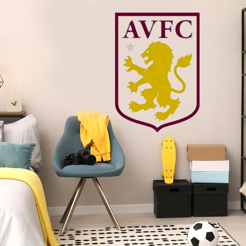 Aston Villa Football Crest Stencil