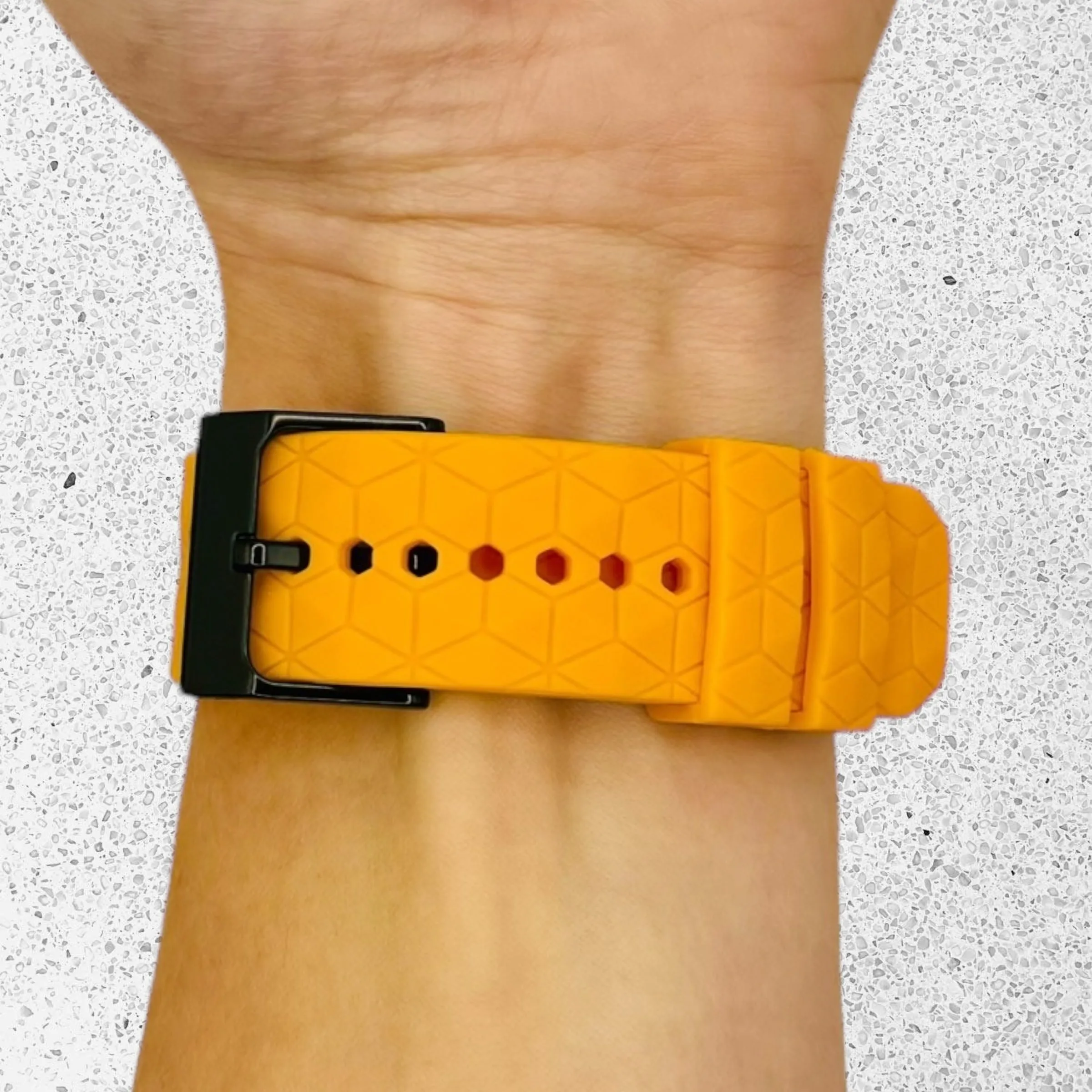 Asus Zenwatch 2 (1.45") Silicone Football Pattern Watch Straps