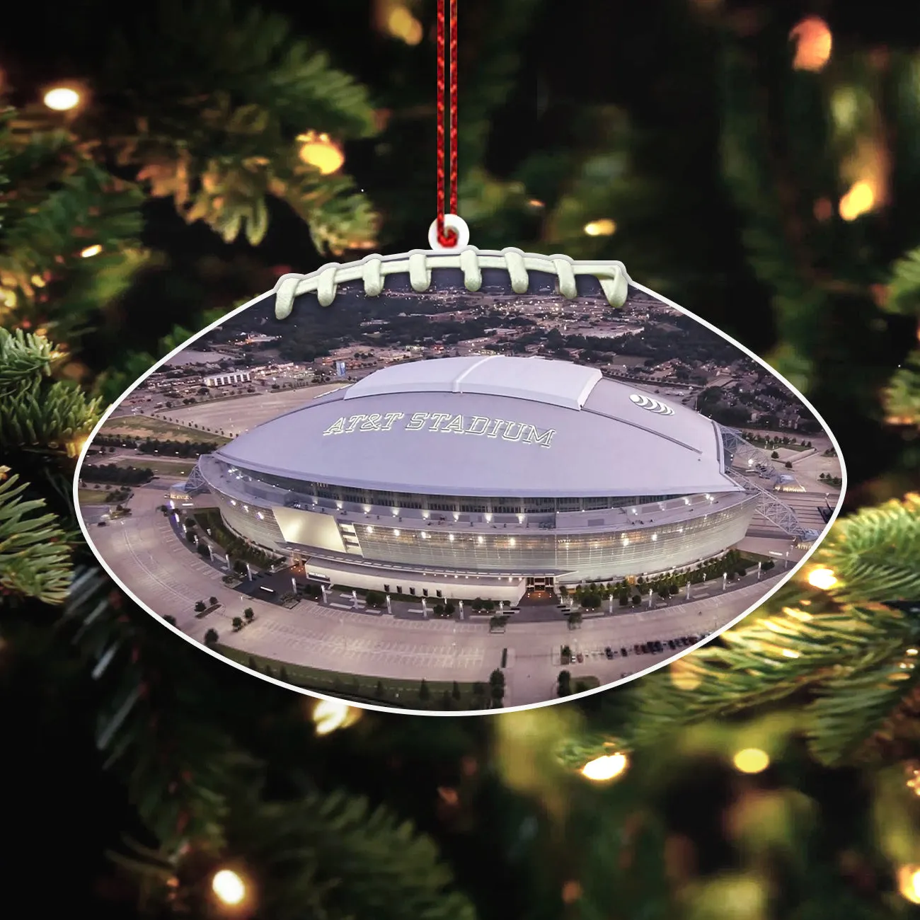 AT&T Stadium- Dallas Cowboys American Football Acrylic Hanging Decorations Christmas Gifts Christmas Tree Ornaments