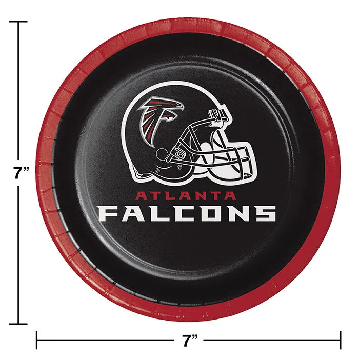 Atlanta Falcons Dessert Plates (8/Pkg)