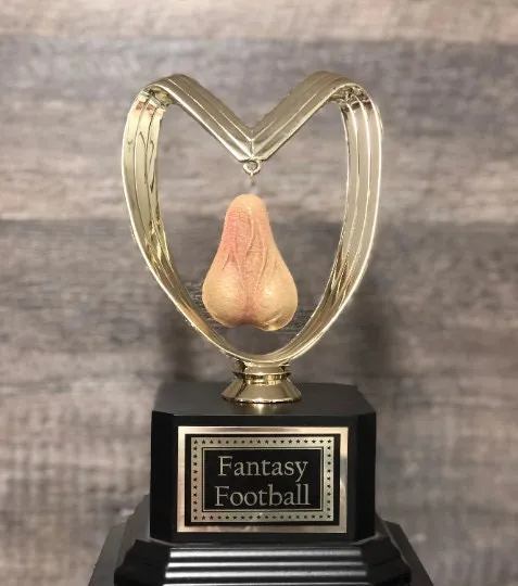 Baseball Trophy Loser Trophy Perpetual You Suck Balls Testicle Trophy Last Place Trophy You've Got Balls Funny Trophy Adult Humor Testicle