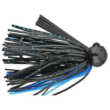 Bass Patrol Silicone Western Football Jig (Brown Red Craw  1/2 Oz)