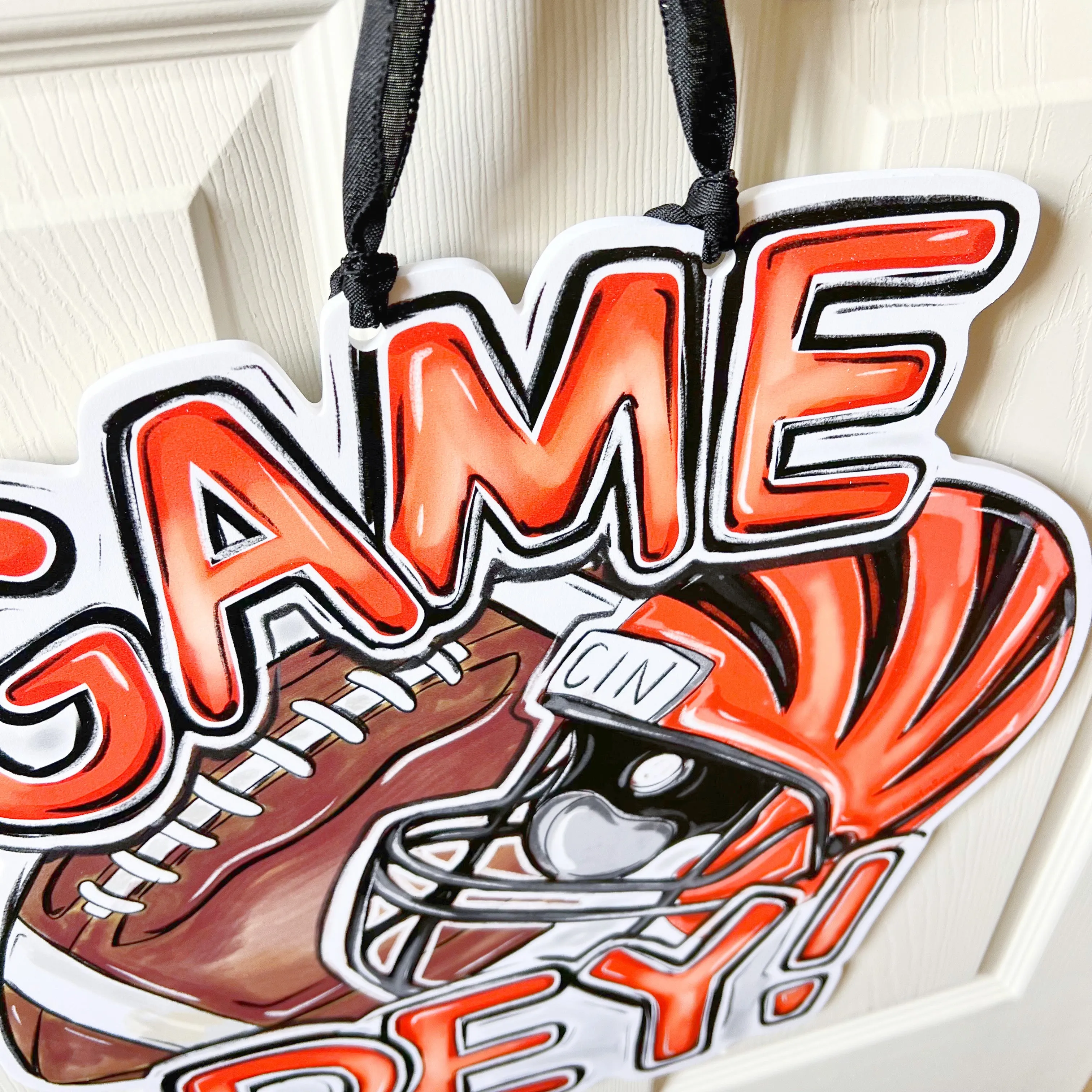 Bengals Game Dey Door Hanger - ONLINE EXCLUSIVE