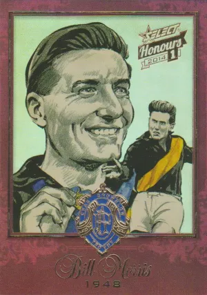 Bill Morris, Brownlow Sketch, 2014 Select AFL Honours 1