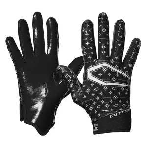 Black/White Lux Rev 5.0 Limited-Edition Youth Receiver Gloves