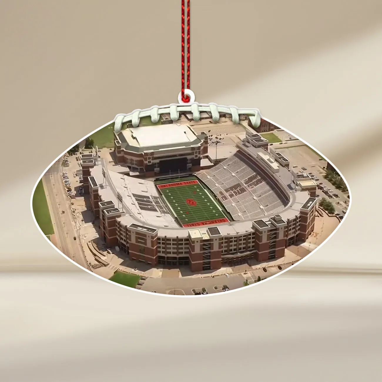 Boone Pickens Stadium- Oklahoma State Cowboys Football Acrylic Hanging Decorations Christmas Gifts Christmas Tree Ornaments