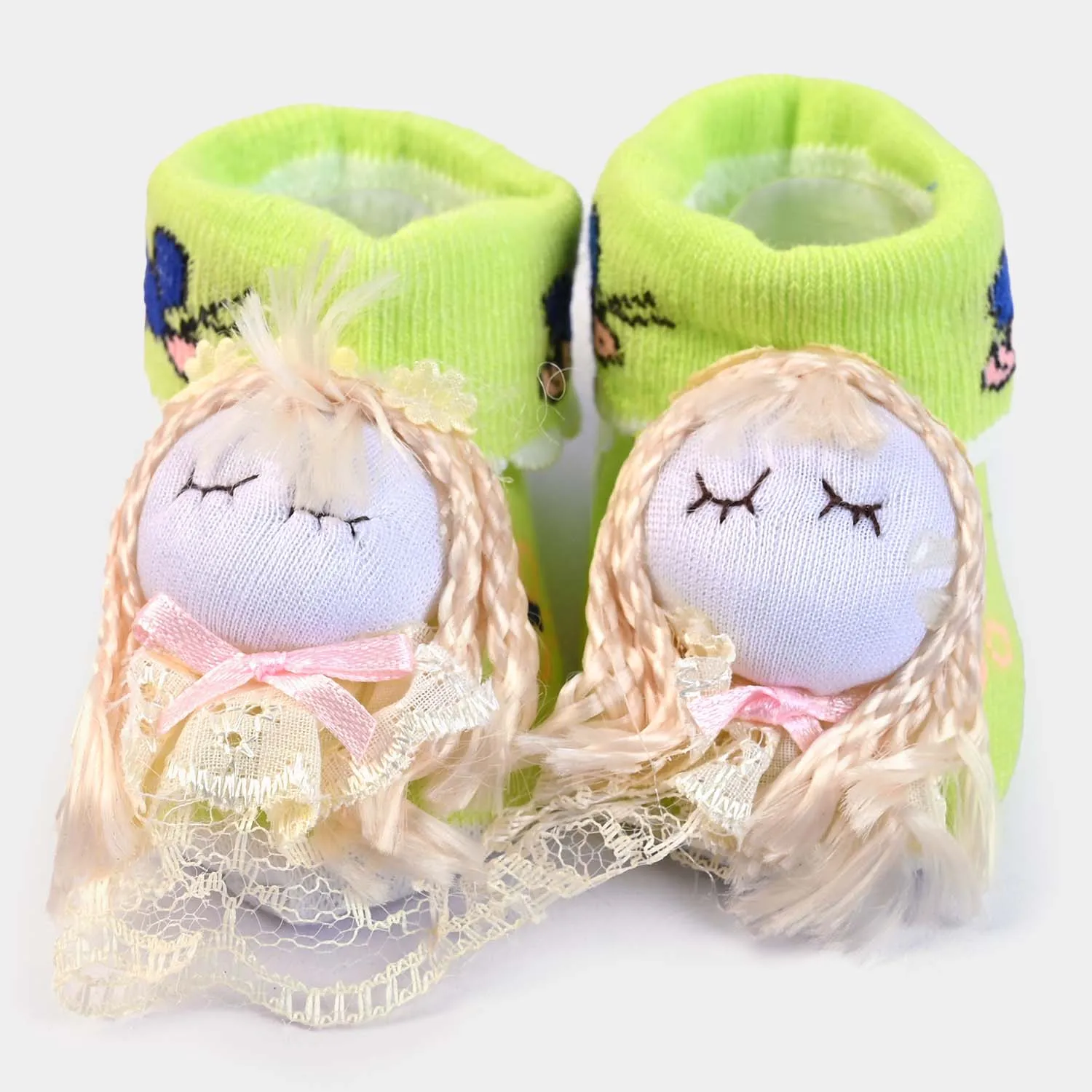 BP N. B Baby Booties -Green