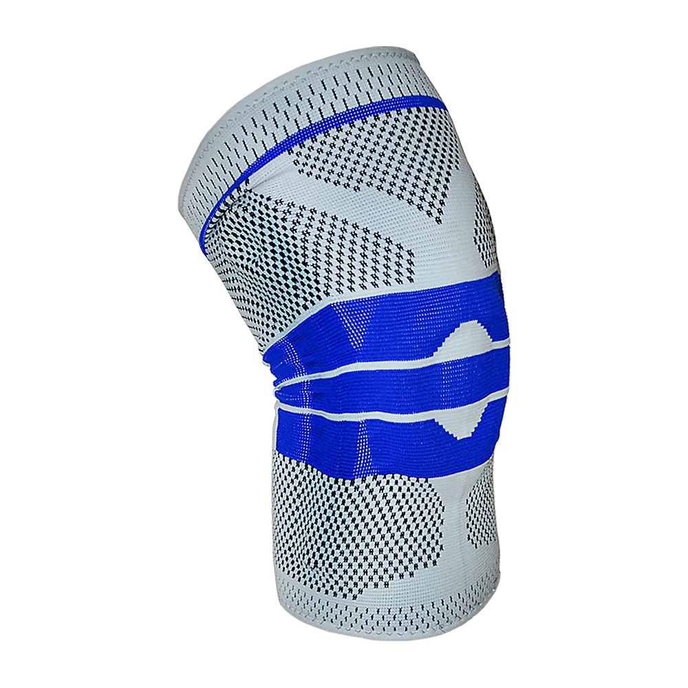 Breathable Full Knee Support Brace, Gel Padding, Medium