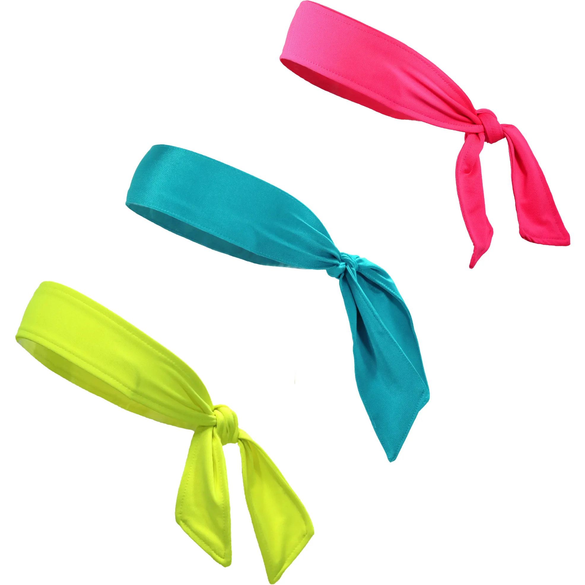 Bright Tie Headbands - 3 Pack