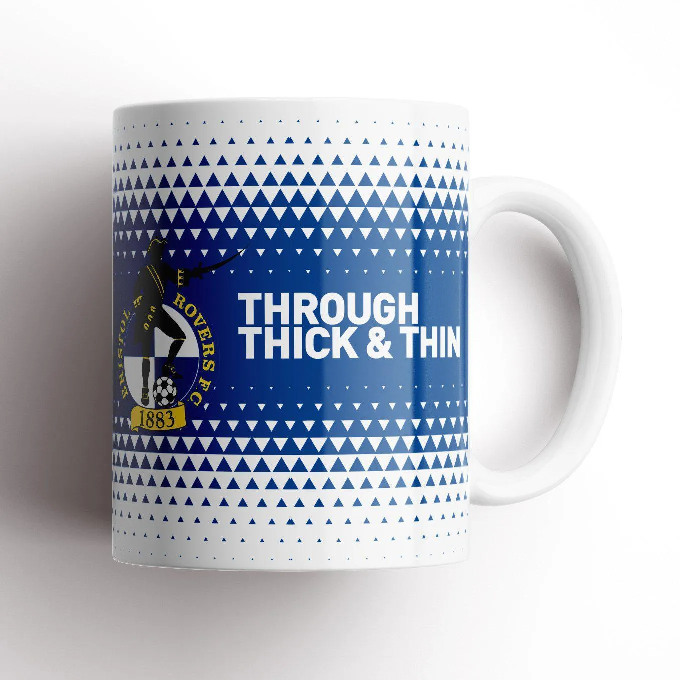 Bristol Rovers Thick and Thin Mug