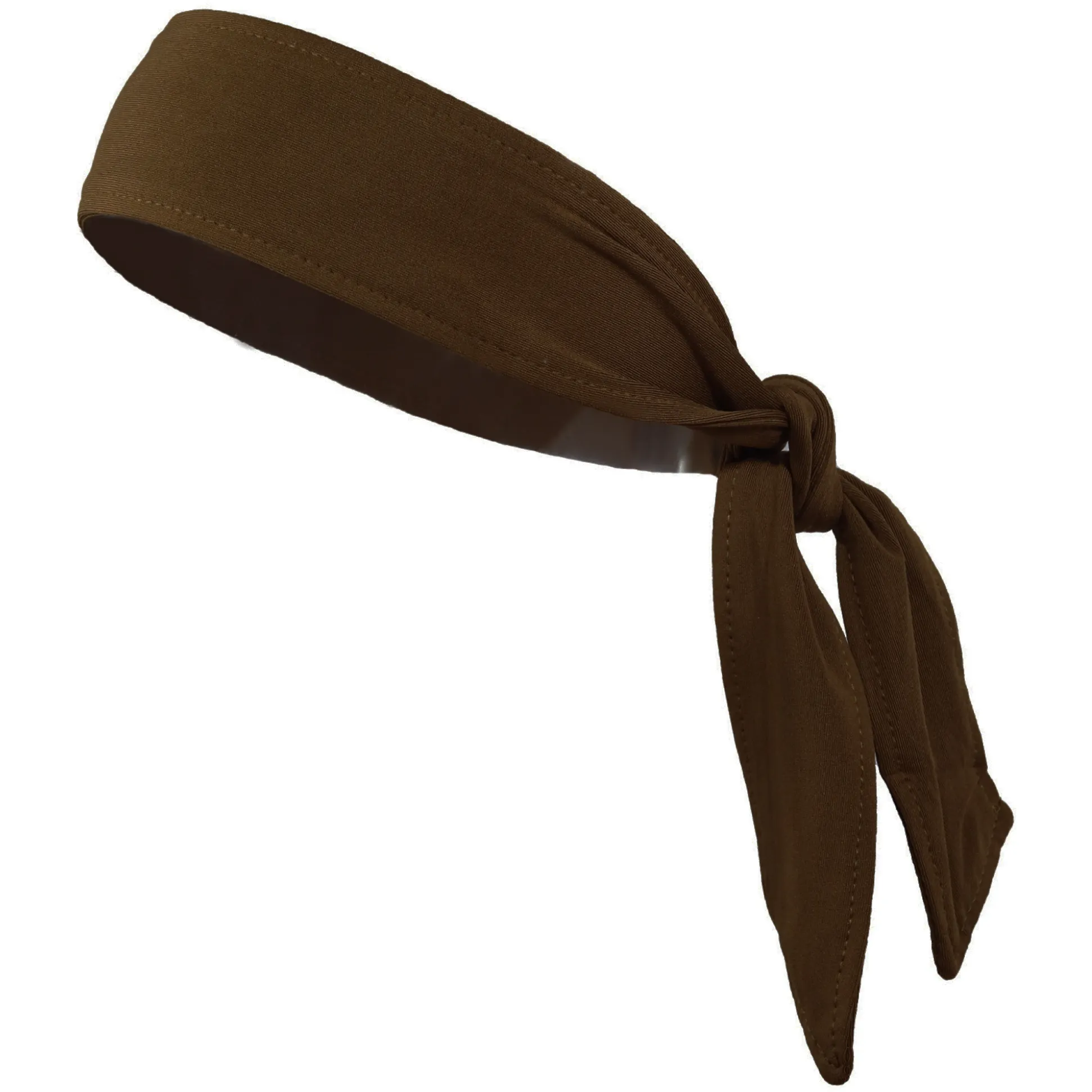 Brown Tie Headband