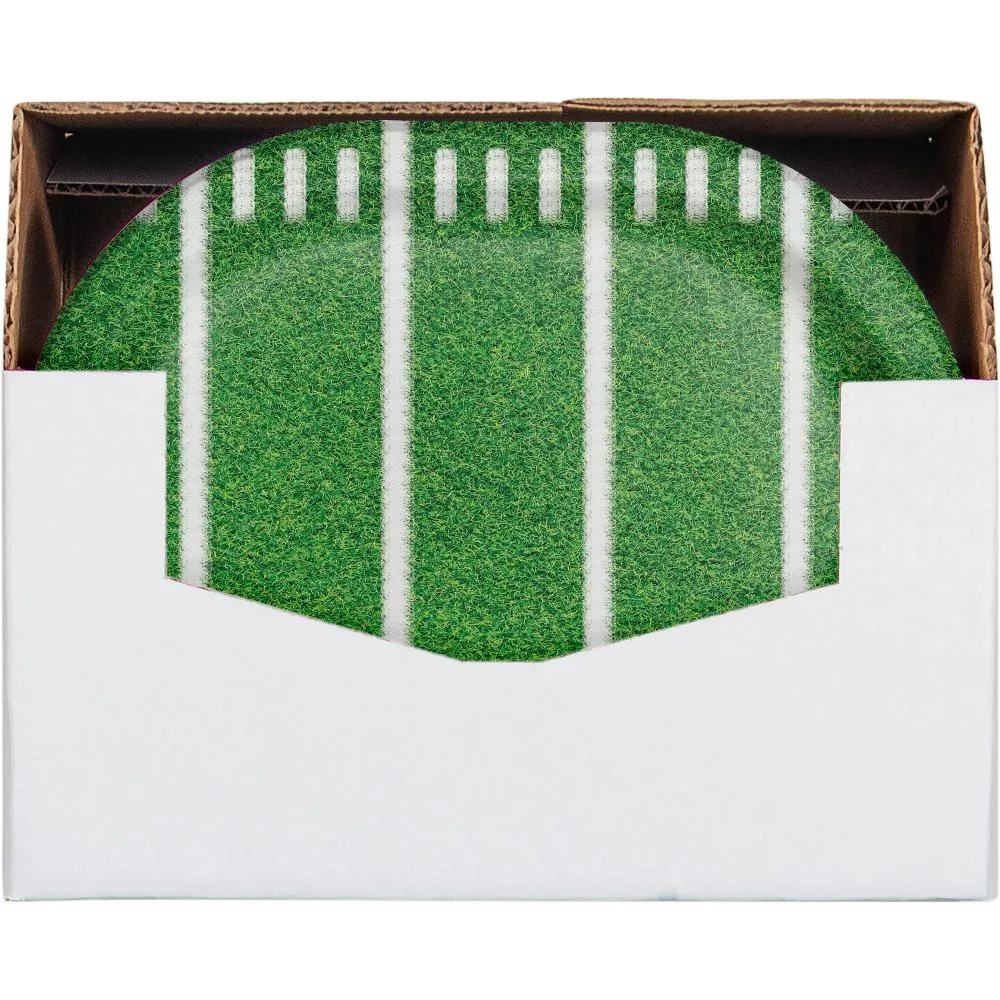 Bulk Game Time Paper Oval Platter (Case of 96)