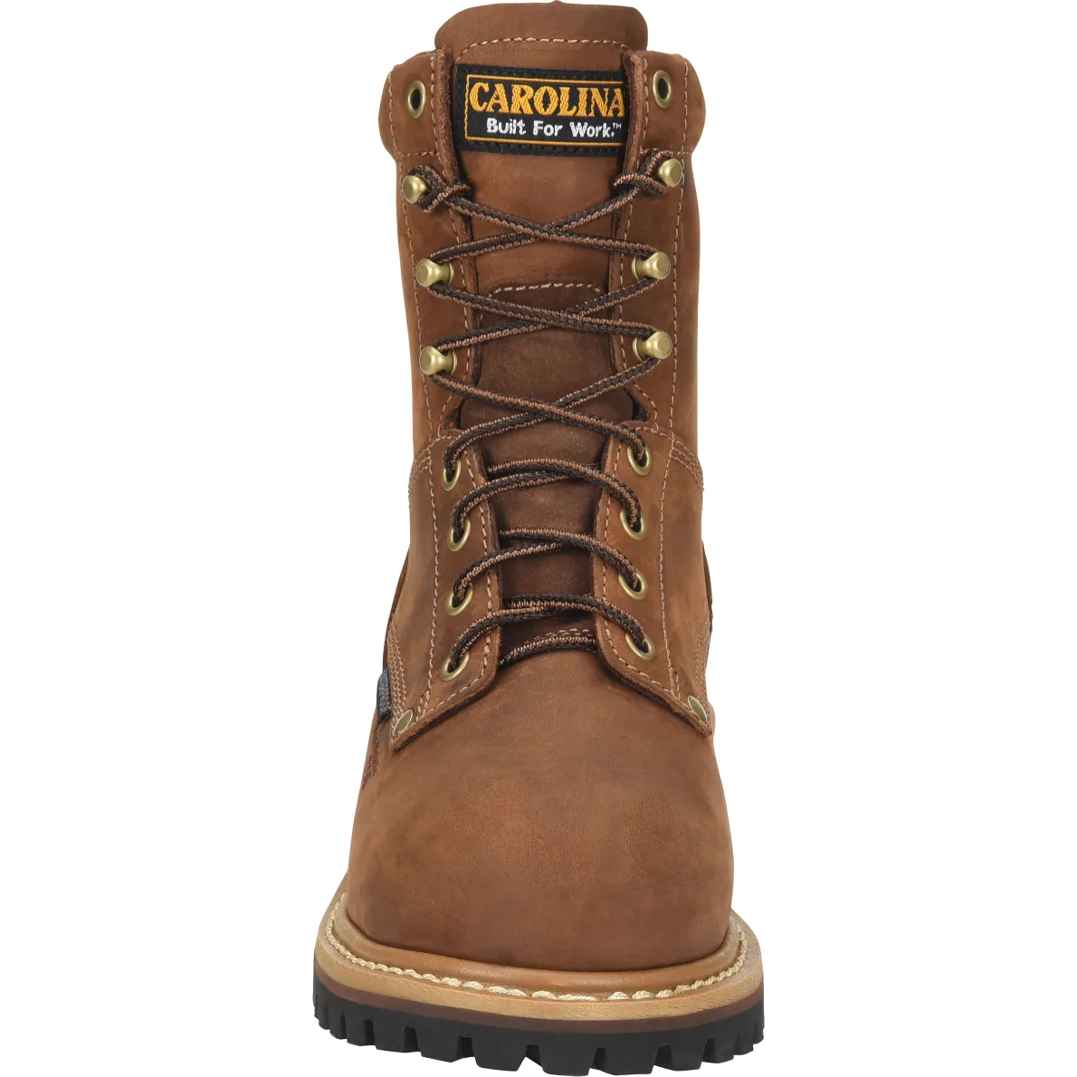 Carolina Women's Elm 8" Comp Toe WP Slip Resist Work Boot -Brown- CA1435