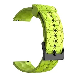 Casio MDV-107 compatible Silicone Football Pattern Watch Straps