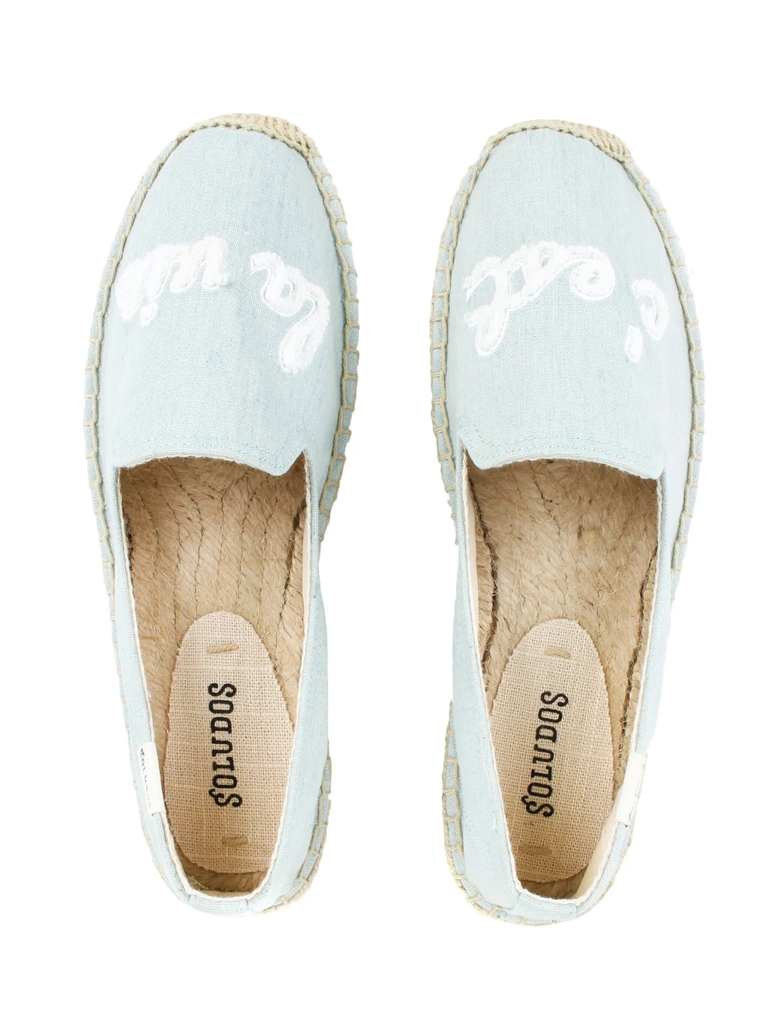 C`EST LA VIE SMOKING SLIPPER_CHAMBRAY