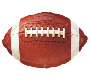 Championship Football Shape Mylar Balloon 18" | 1ct