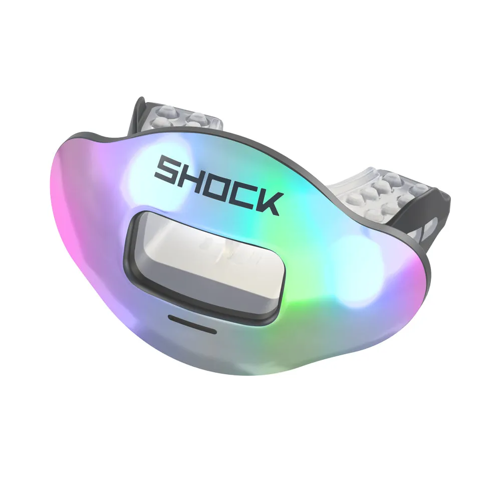 Chrome Iridescent Max AirFlow Football Mouthguard